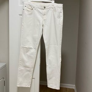 GAP Straight Leg Denim Jeans White